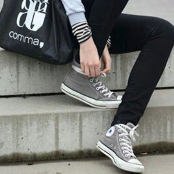 grey high tops womens